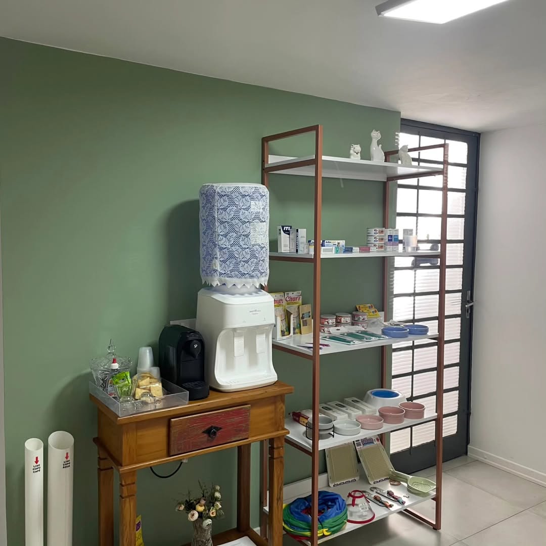 Sala de espera cat friendly da Gato Vida